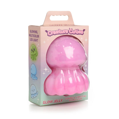 Glow Jelly Licking & Vibrating Stimulator