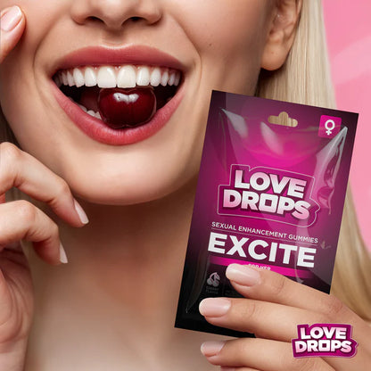 Love Drops EXCITE Enhancement Gummies for HER