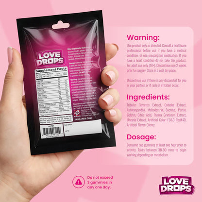 Love Drops EXCITE Enhancement Gummies for HER