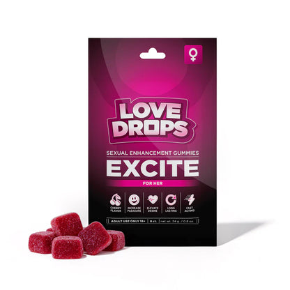 Love Drops EXCITE Enhancement Gummies for HER