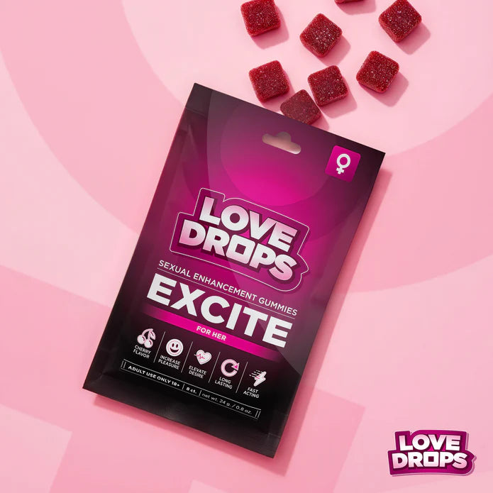 Love Drops EXCITE Enhancement Gummies for HER