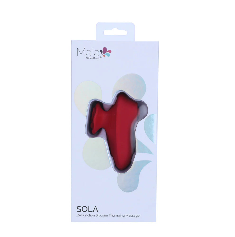 SOLA 10-Function Silicone Thumping Massager