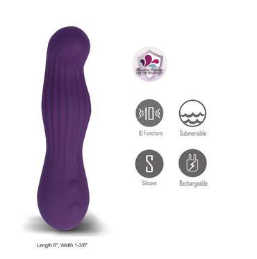 MESA 10-Function Liquid Silicone G-Spot Vibrator