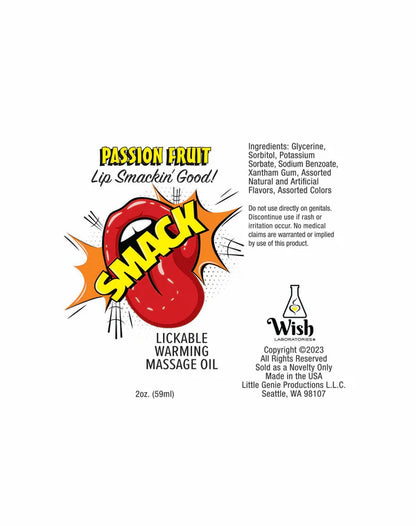 SMACK Tarts Lickable Lube - Sour Pineapple