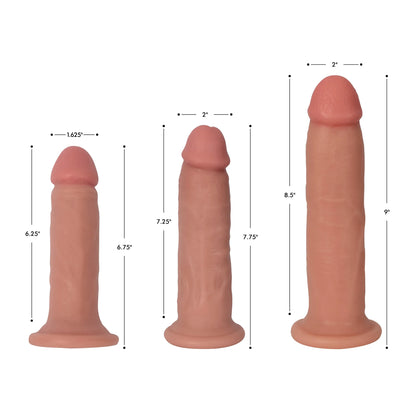 7" Bareskin Dildo Vanilla