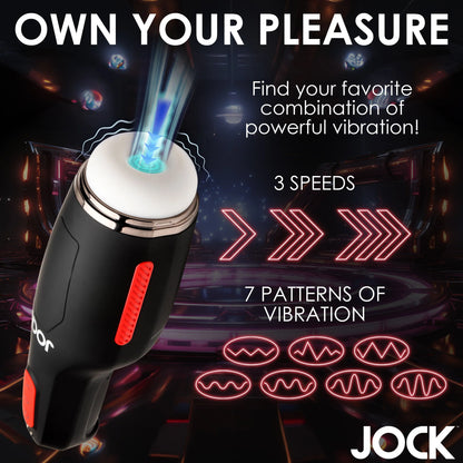 Jock 15X Sucking & Vibrating Masturbator