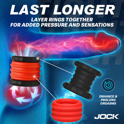 JOCK 2-in-1 Silicone Cock Ring