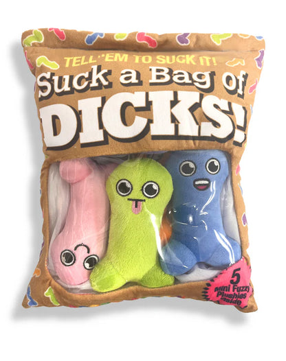 Suck a Bag of Dicks Plushy Pillow- 5 pack