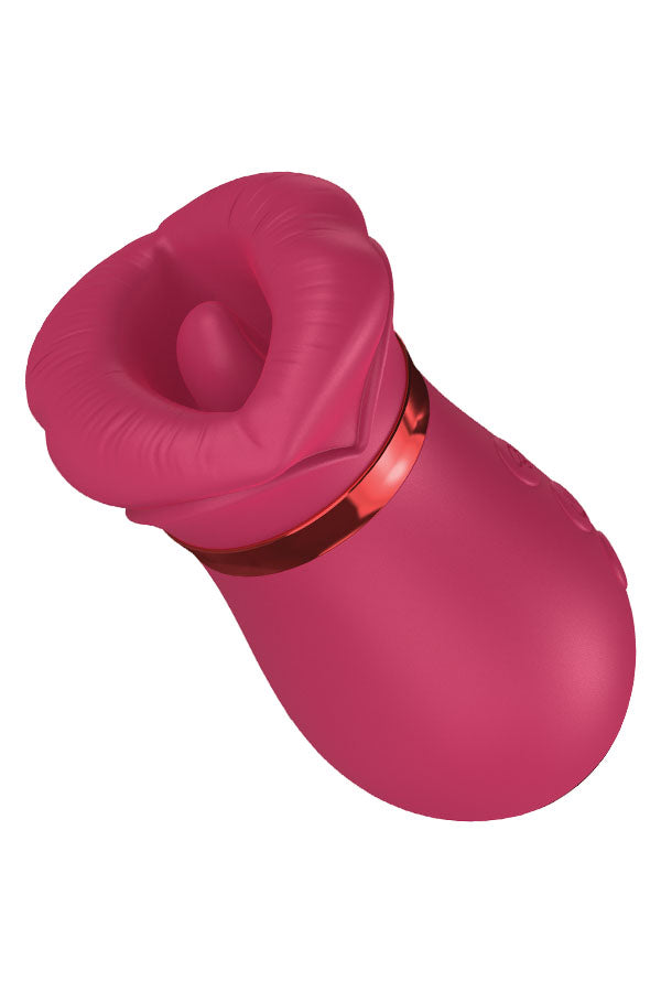 3-n-1 Sucking and Licking Mouth Vibrator