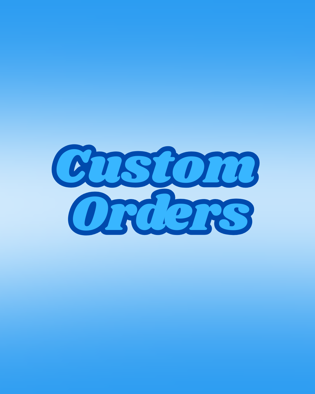 Custom Supplement Order