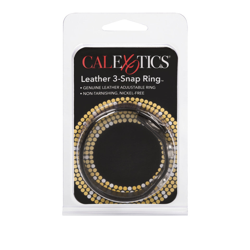 Leather 3-Snap Ring™