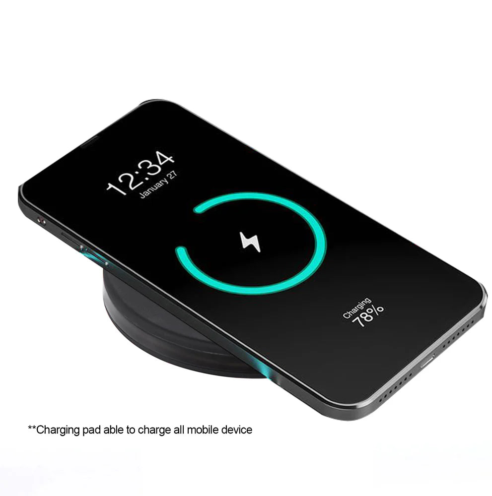 TULIP PRO 15-Function Silicone Suction Toy with Wireless Charge Teal Blue