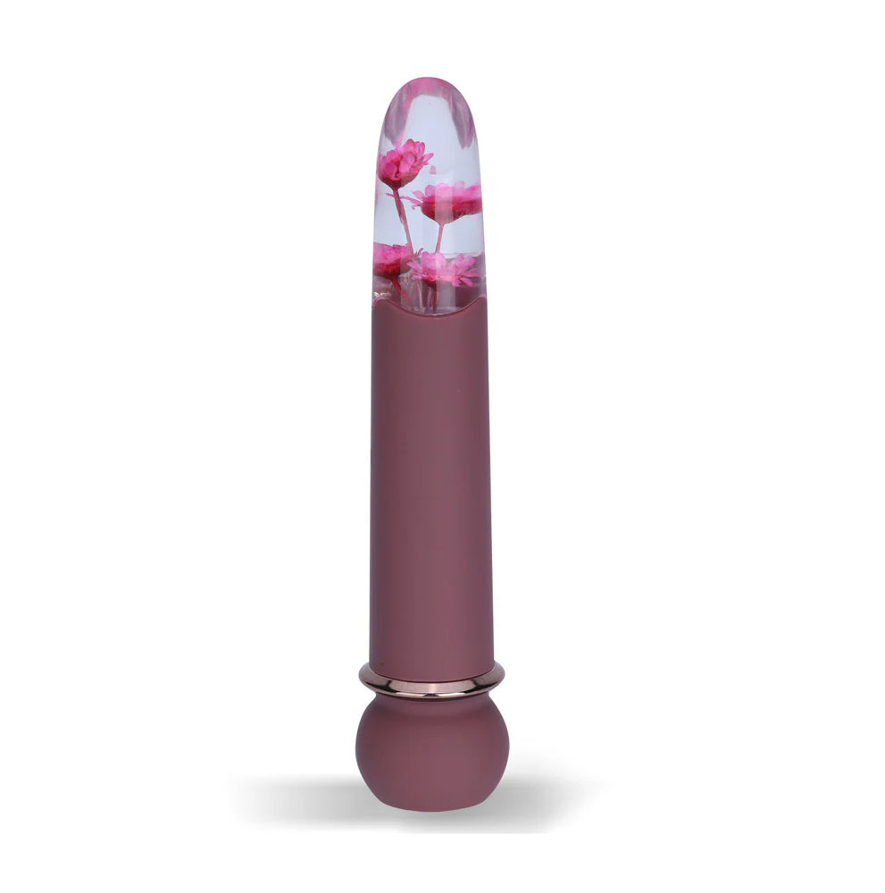 FLORA BURGUNDY 5-Speed Super Charged Flower Bullet