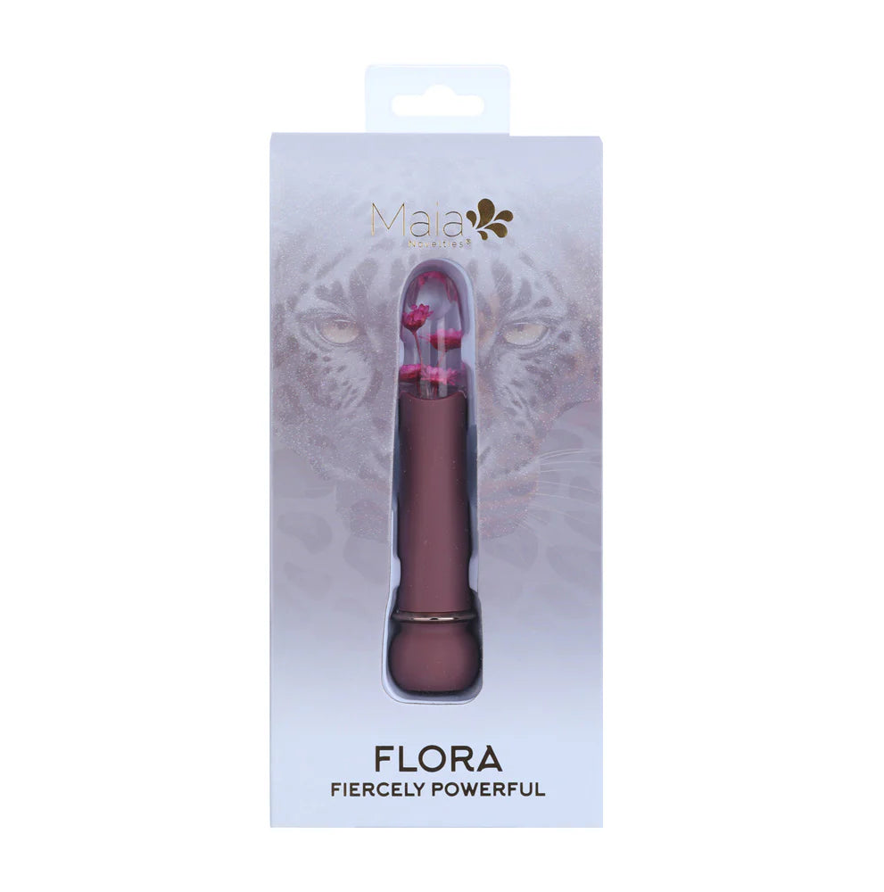 FLORA BURGUNDY 5-Speed Super Charged Flower Bullet