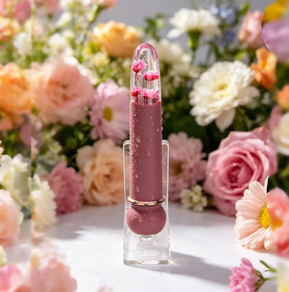 FLORA BURGUNDY 5-Speed Super Charged Flower Bullet