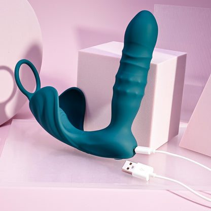 Bring It On Thrusting Plug + Ring Combo