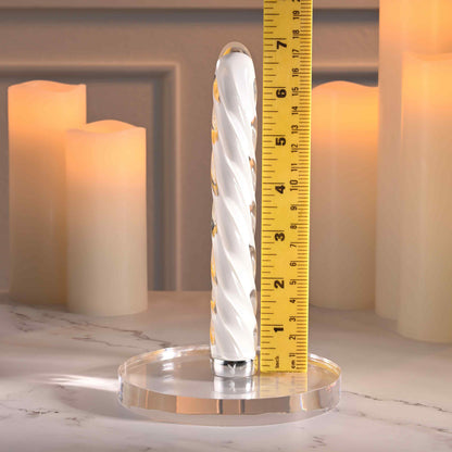 In A Twist Glass Vibrator