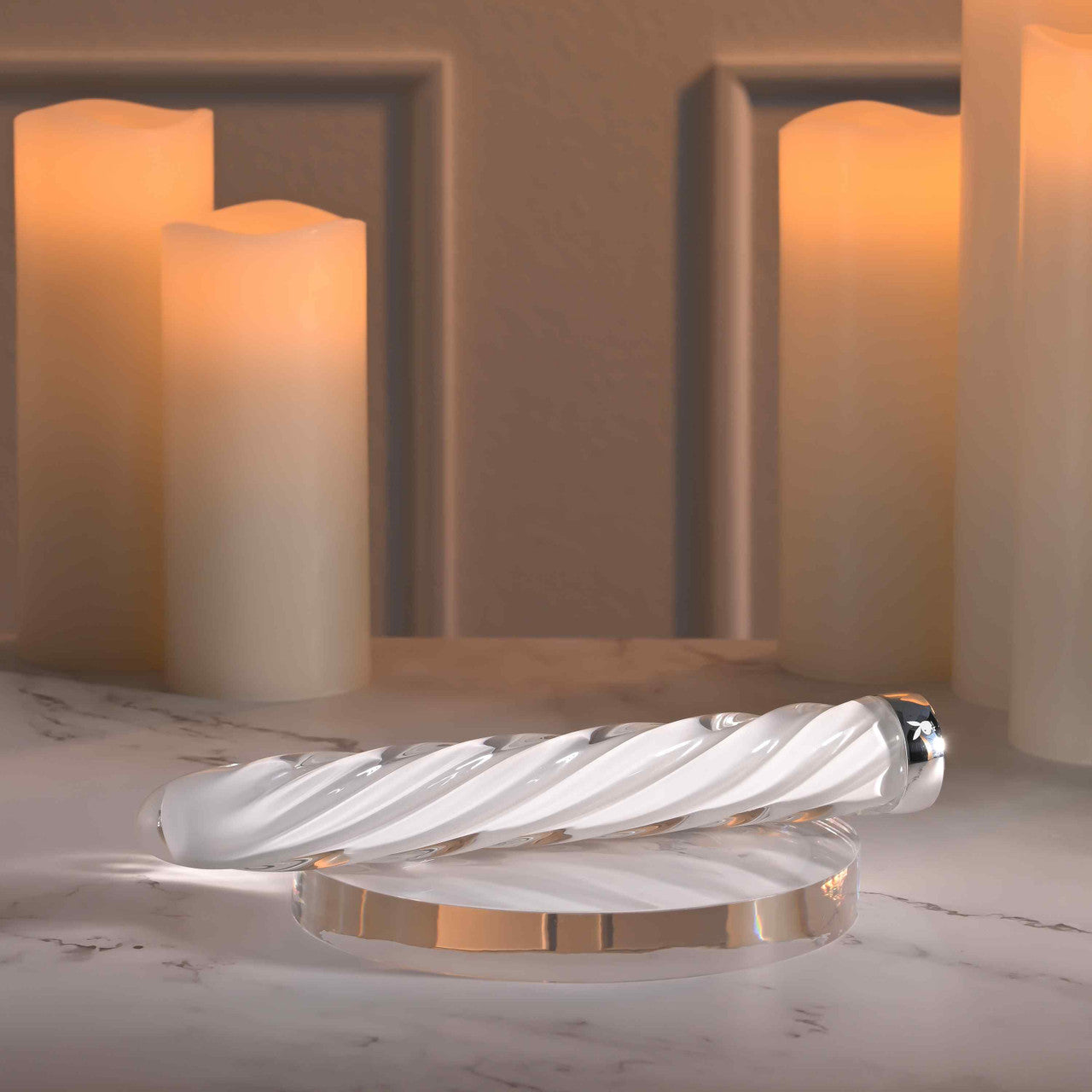 In A Twist Glass Vibrator