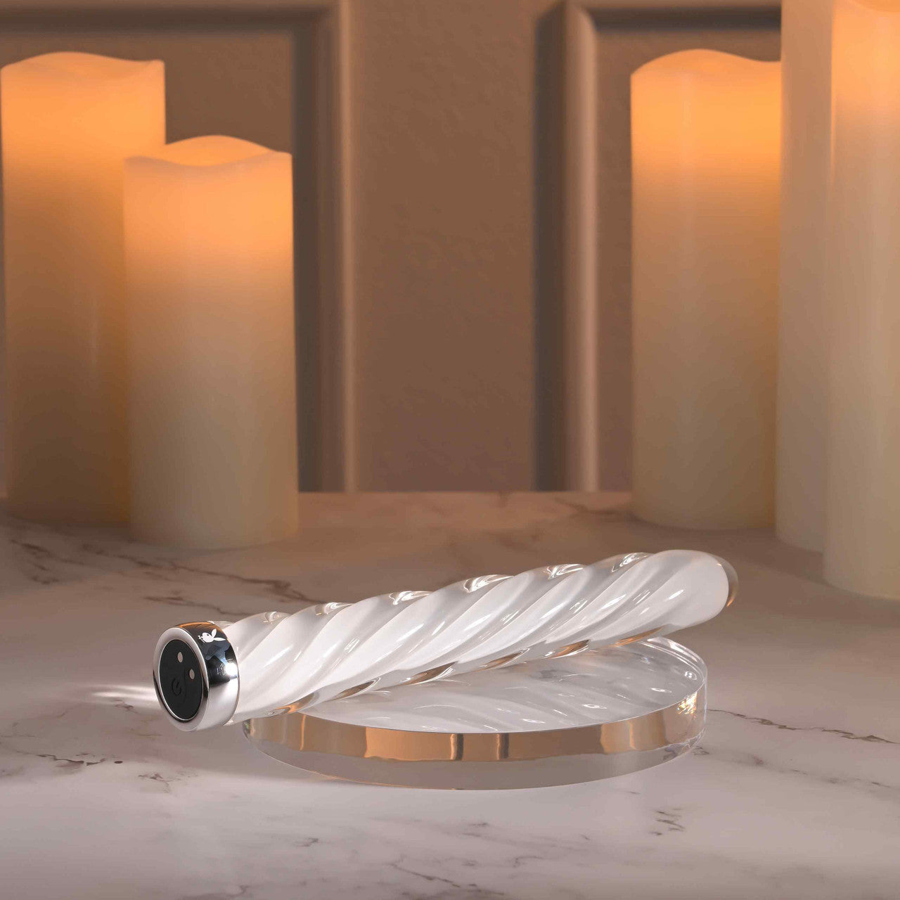 In A Twist Glass Vibrator