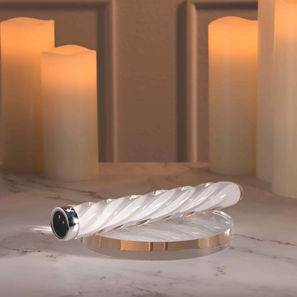 In A Twist Glass Vibrator