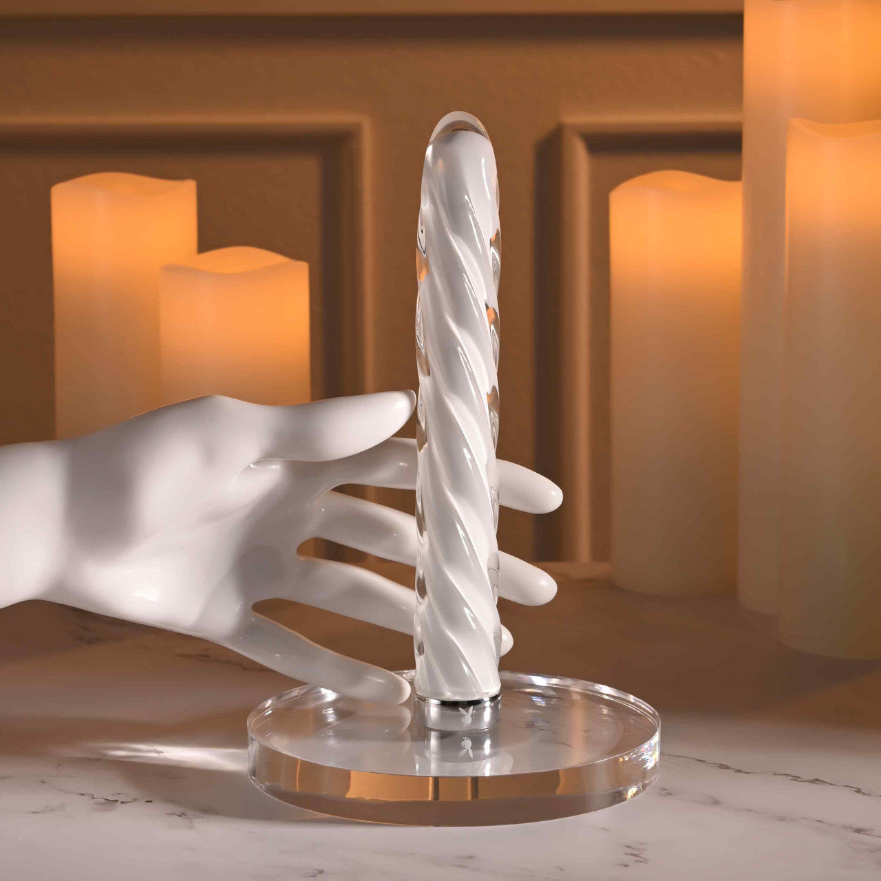 In A Twist Glass Vibrator