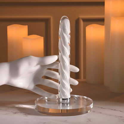 In A Twist Glass Vibrator