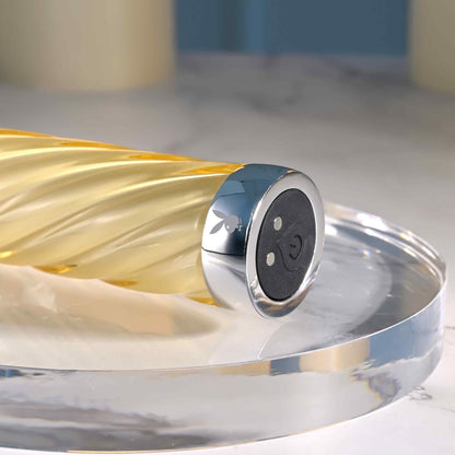 Twist Of Fate Glass Vibrator