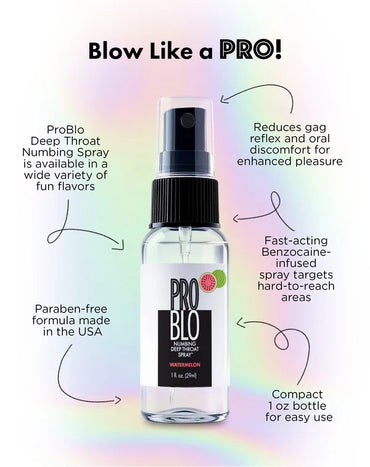 ProBlo Deep Throat Numbing Spray - Cherry