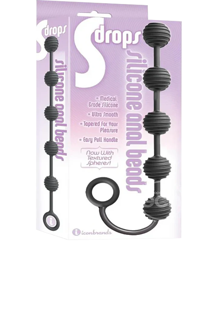 S-Drops Silicone Anal Beads