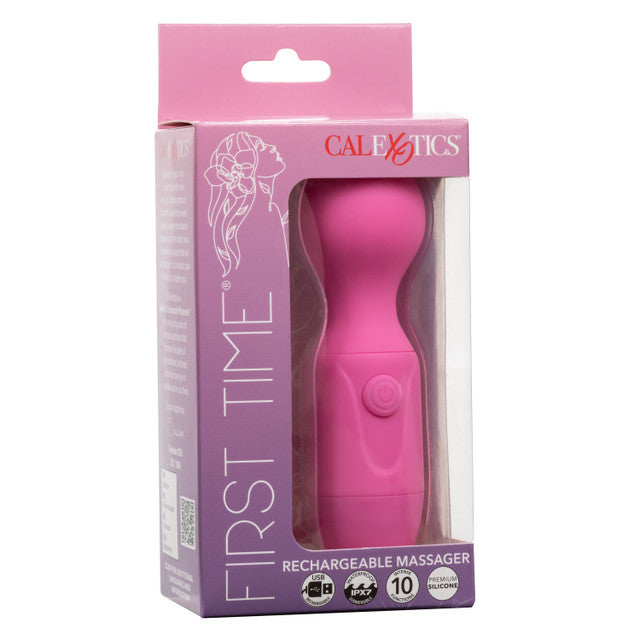 First Time® Rechargeable Massager - Pink