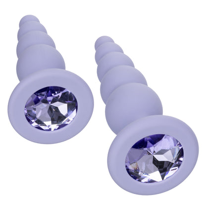 First Time® Crystal Beaded Duo Plug Set
