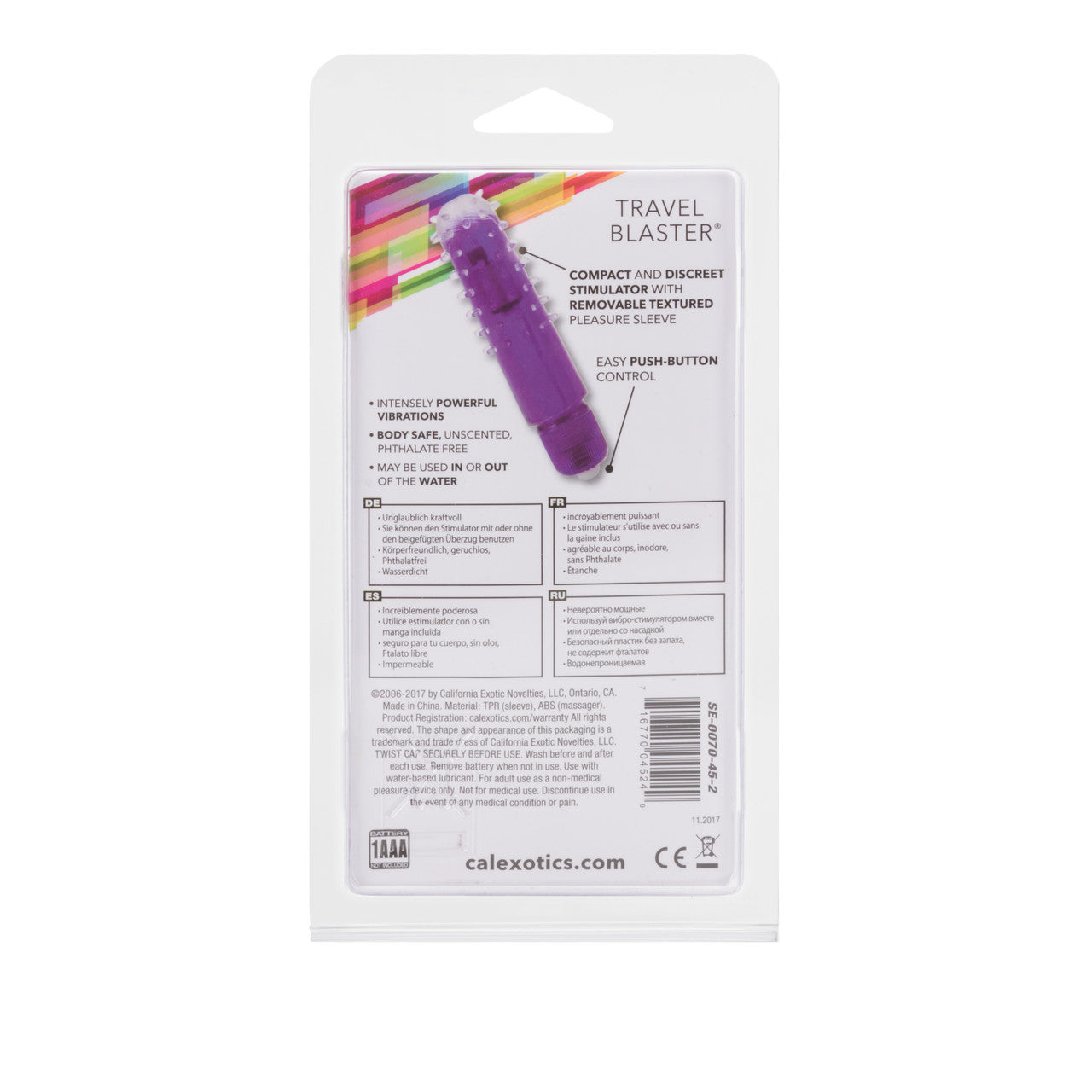 Travel Blaster® - Purple