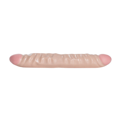 Veined Double Dong 12"/30.5 cm - Ivory