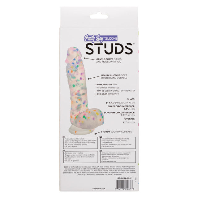 Party Boy™ Silicone Studs® 6"/15.25 cm
