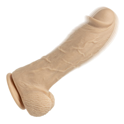 Big Dick Energy Silicone Studs Ivory Dildo