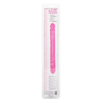 Size Queen® 17" - Pink Double Dong