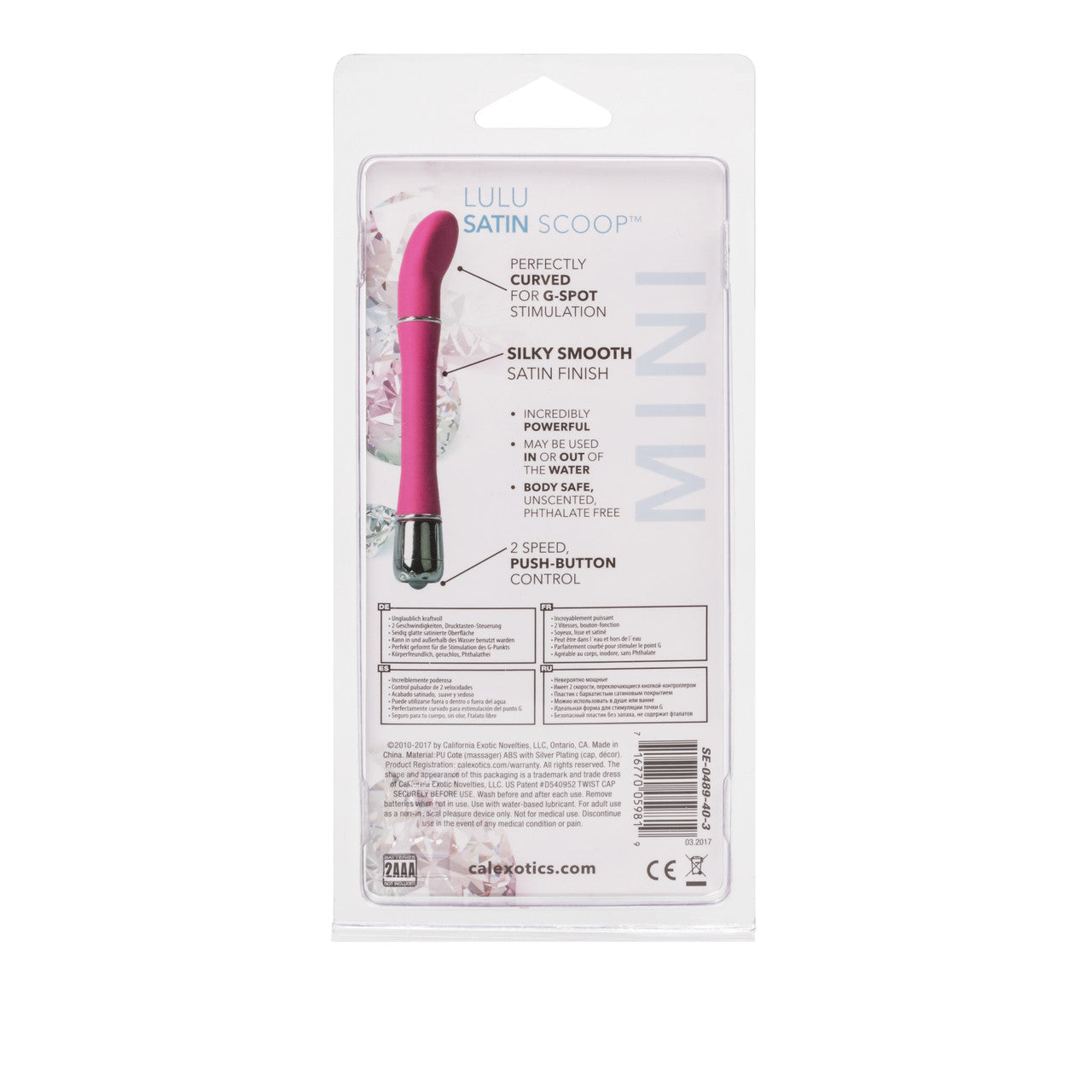 Lulu Satin Scoop™ - Pink