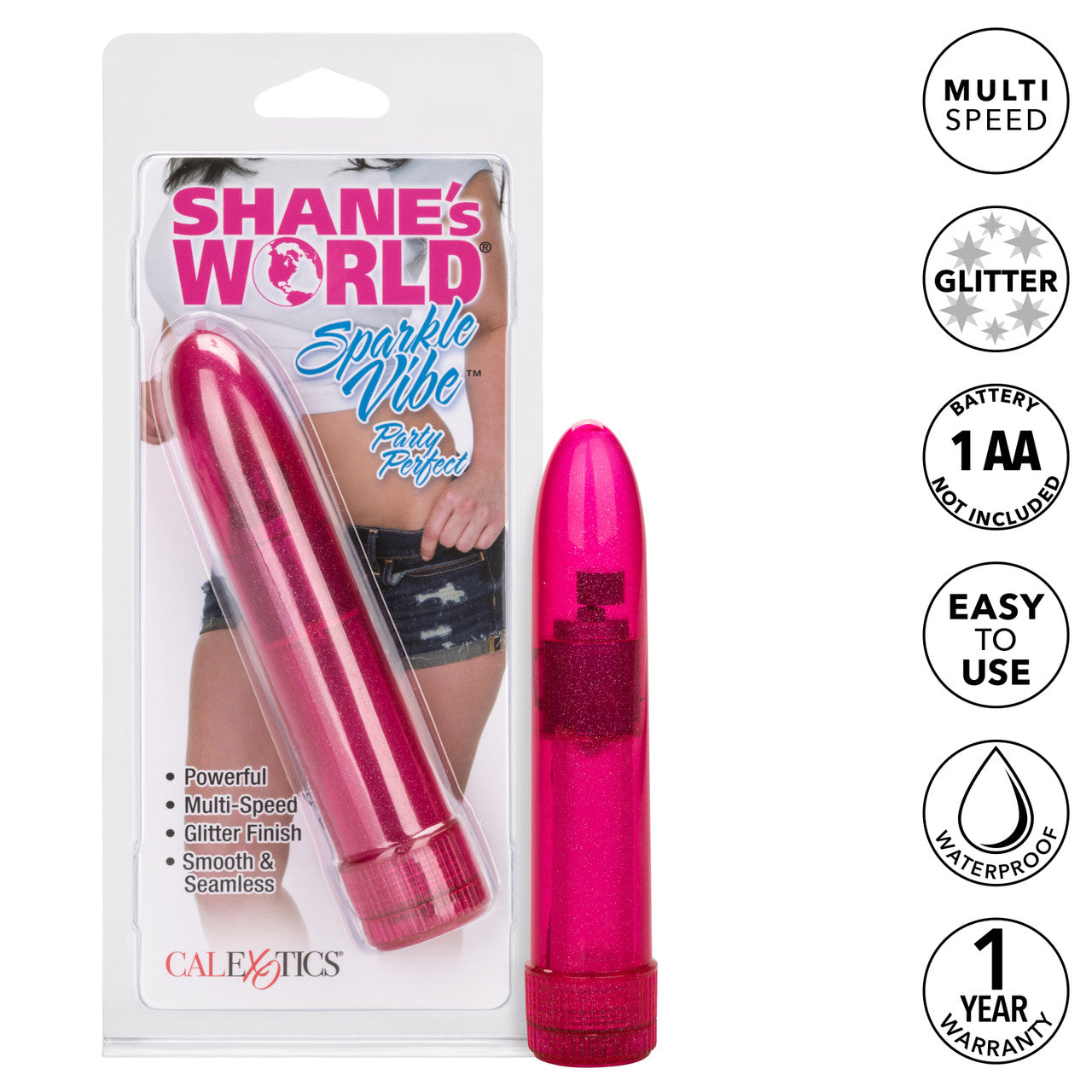 Shane's World Sparkle Vibe - Pink