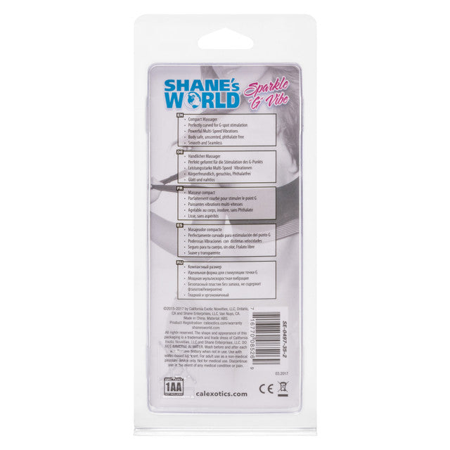 Shane's World® Sparkle "G" Vibe - Blue