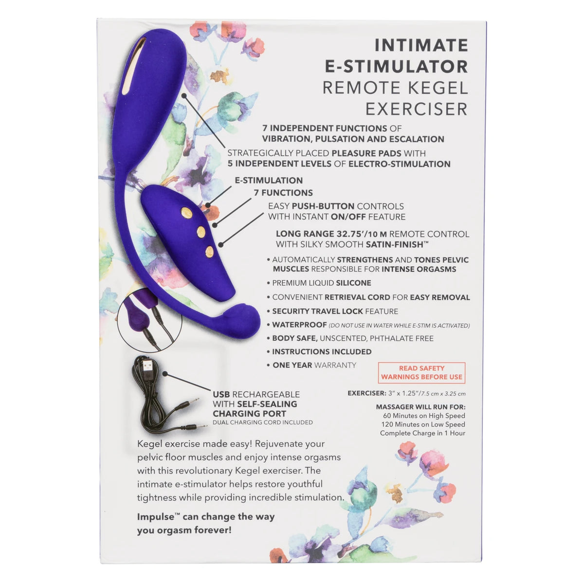 Impulse™ Intimate E-Stimulator Remote Kegel Exerciser