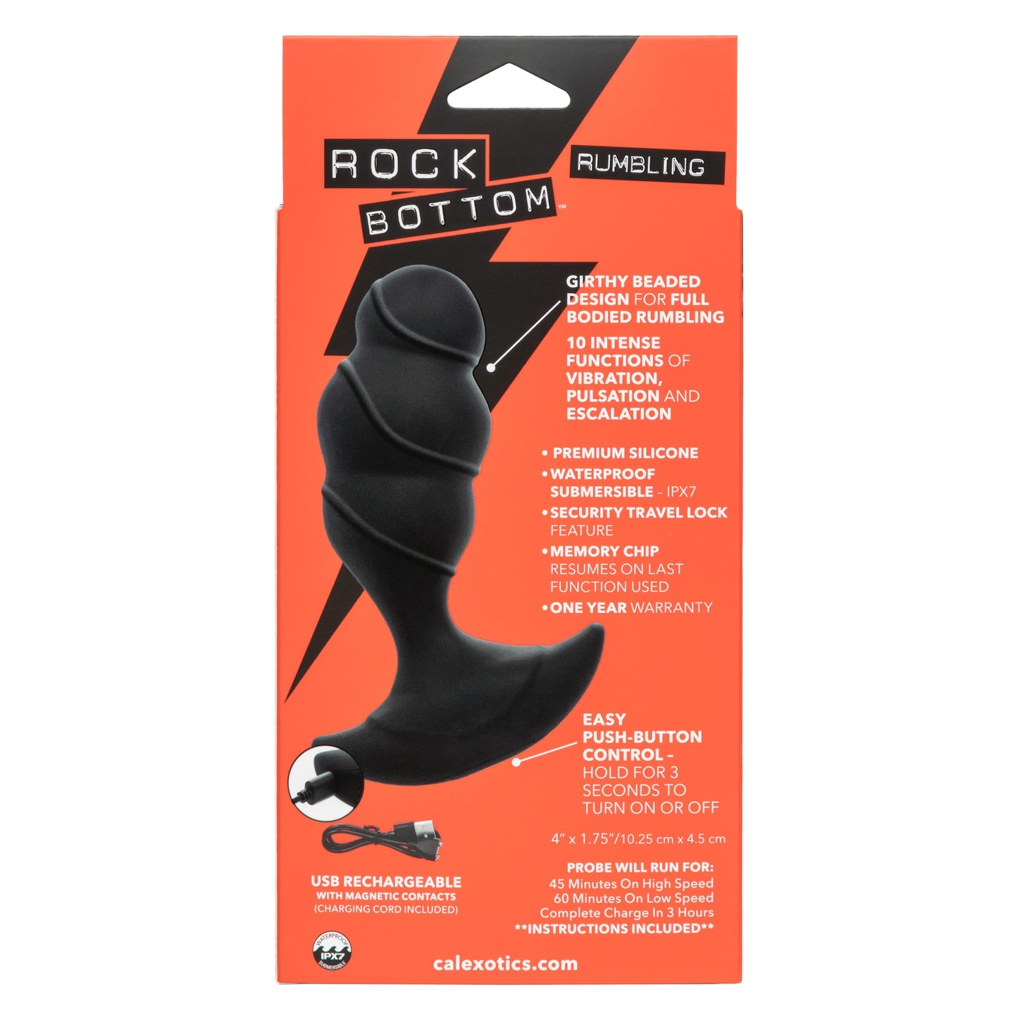 Rock Bottom Rumbling Mega Beaded Probe