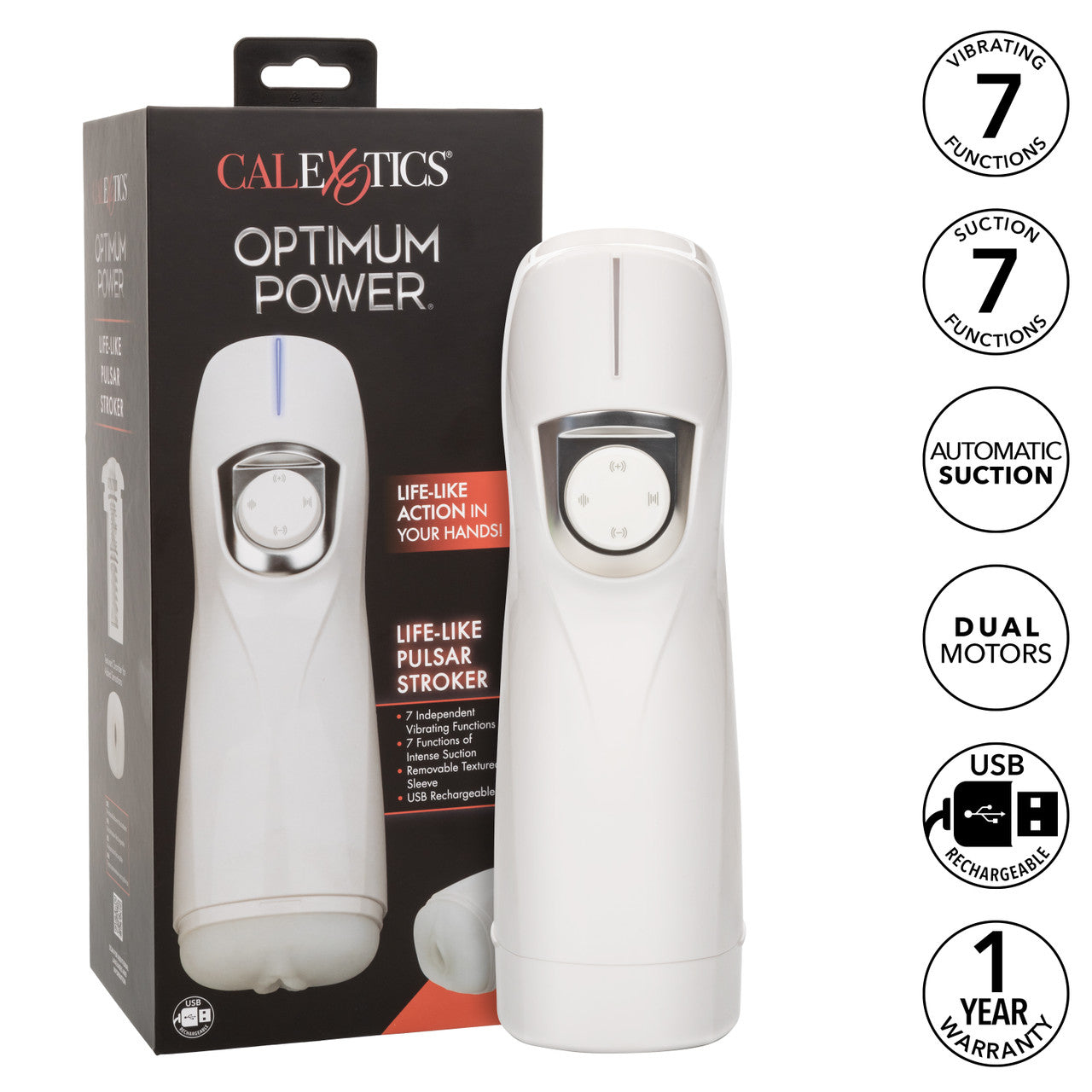 Optimum Power® Life-like Pulsar Stroker
