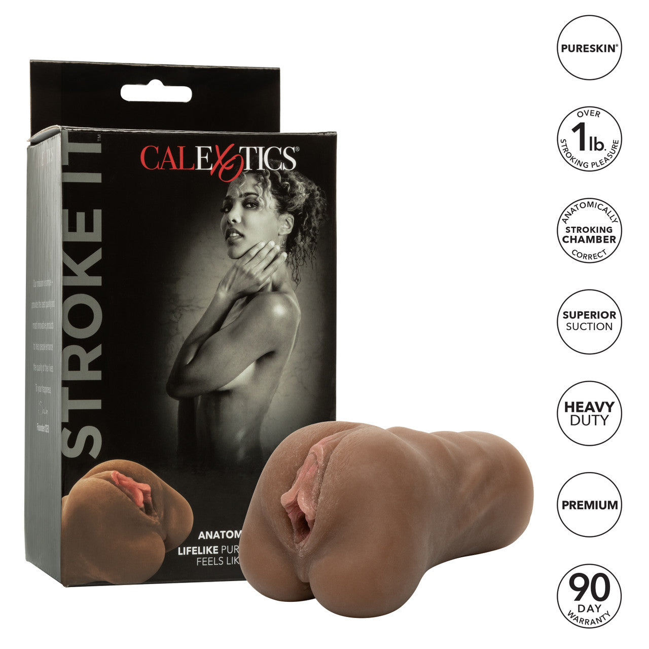 Stroke It Pussy - Brown