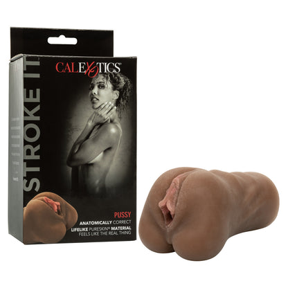 Stroke It Pussy - Brown