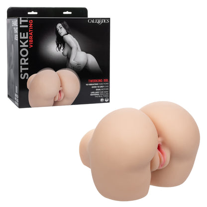 Stroke It Vibrating Twerking BBL Sex Doll - Ivory