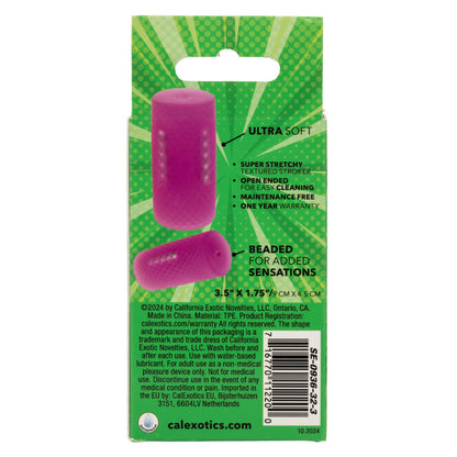 Pop Sock! Beaded Purple Stroker