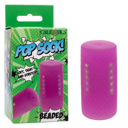 Pop Sock! Beaded Purple Stroker