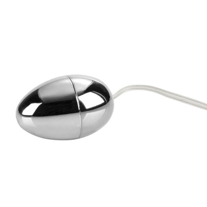 Pocket Exotics® Vibrating Silver Egg