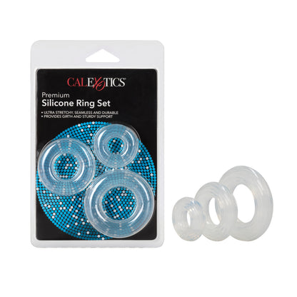 Premium Silicone Cock Ring Set