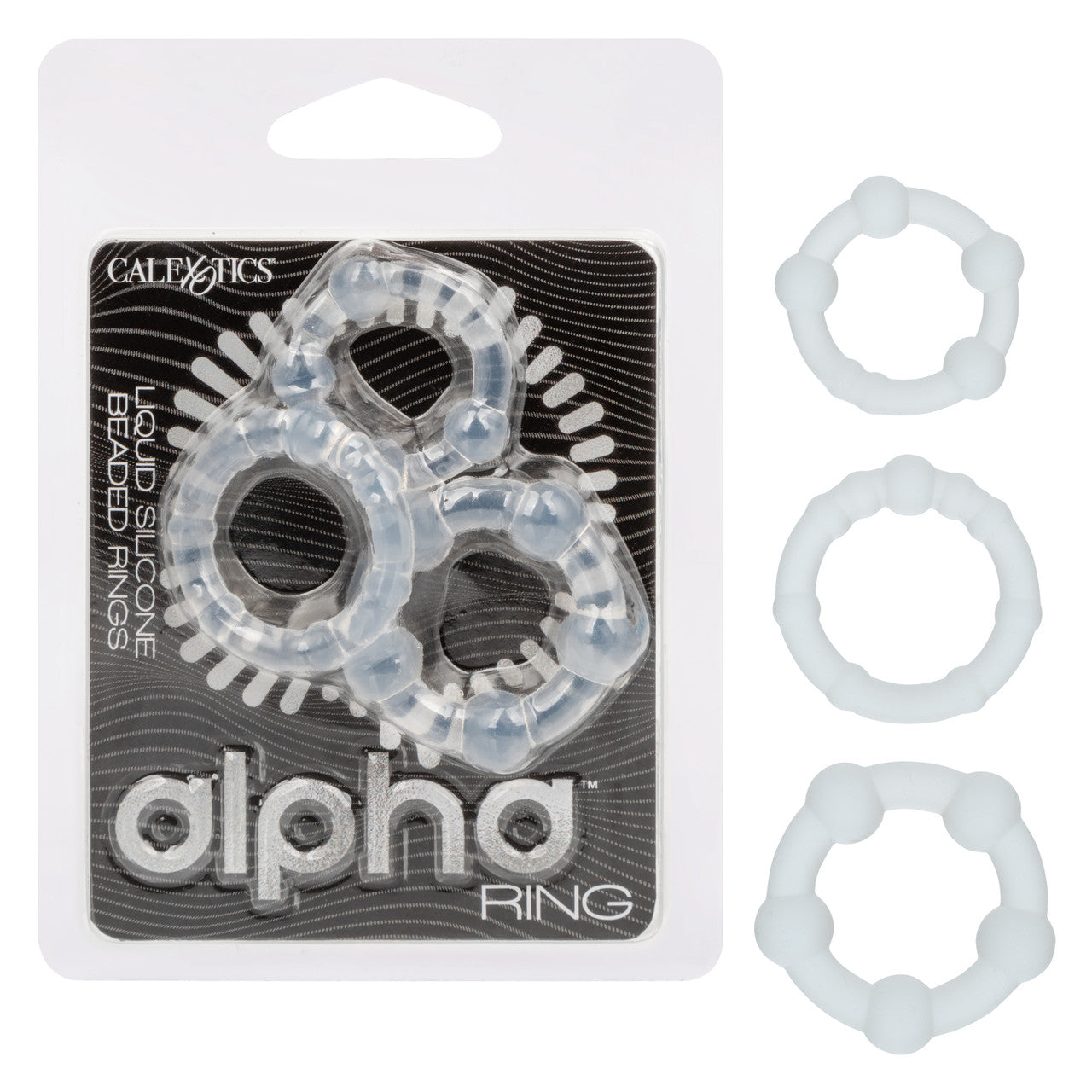 Alpha™ Liquid Silicone Beaded Rings